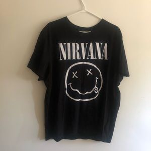 Men’s Nirvana black T-shirt